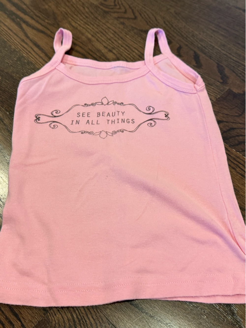Matilda Jane Pink Tank Top See Beauty in All things